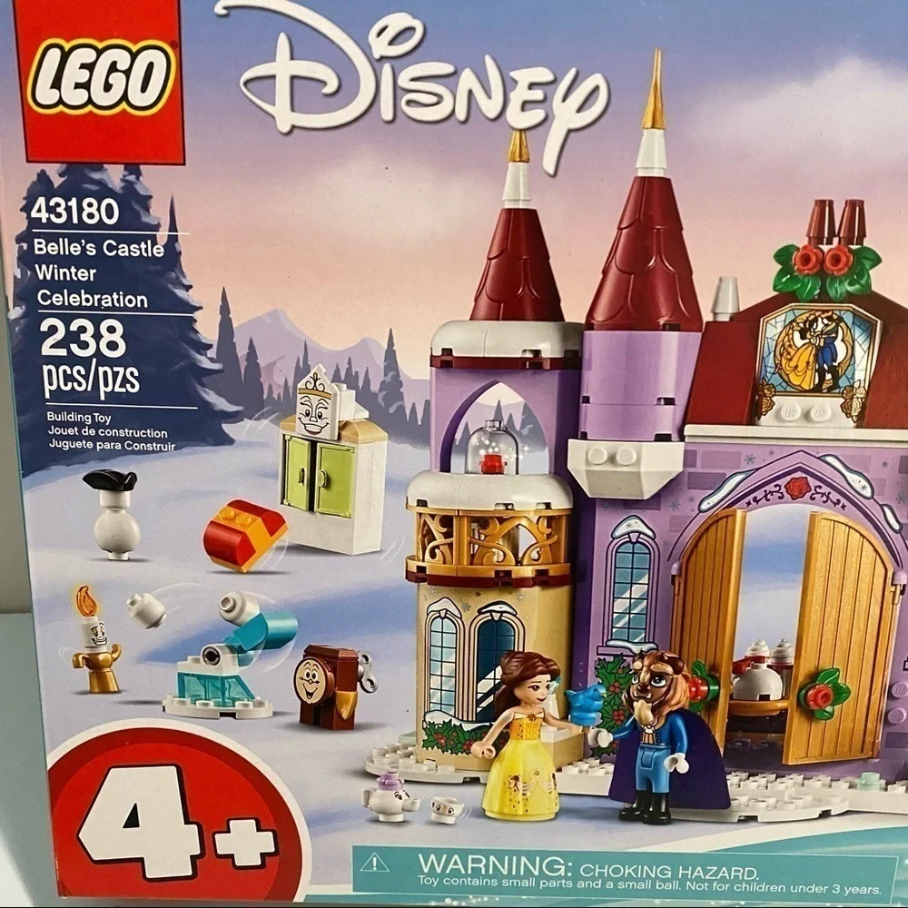 Lego 43180 Belle’s Castle Winter Celebration 238 pcs New Sealed Ages 4+
